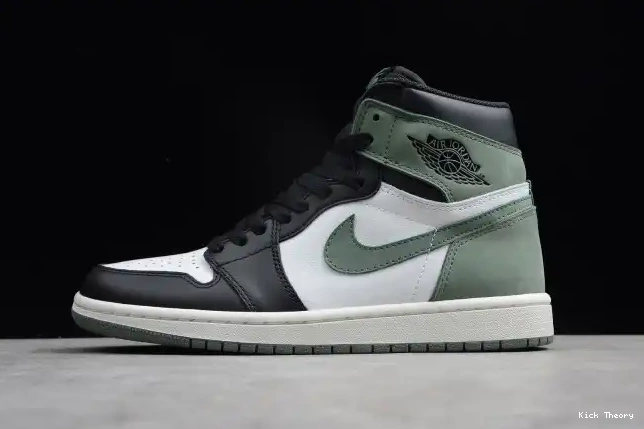 Kicktheory Clay 1 OG Air Jordan Retro High 555088-135 Green 0517